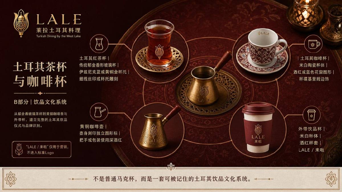 LALE 茶具与咖啡杯系统
