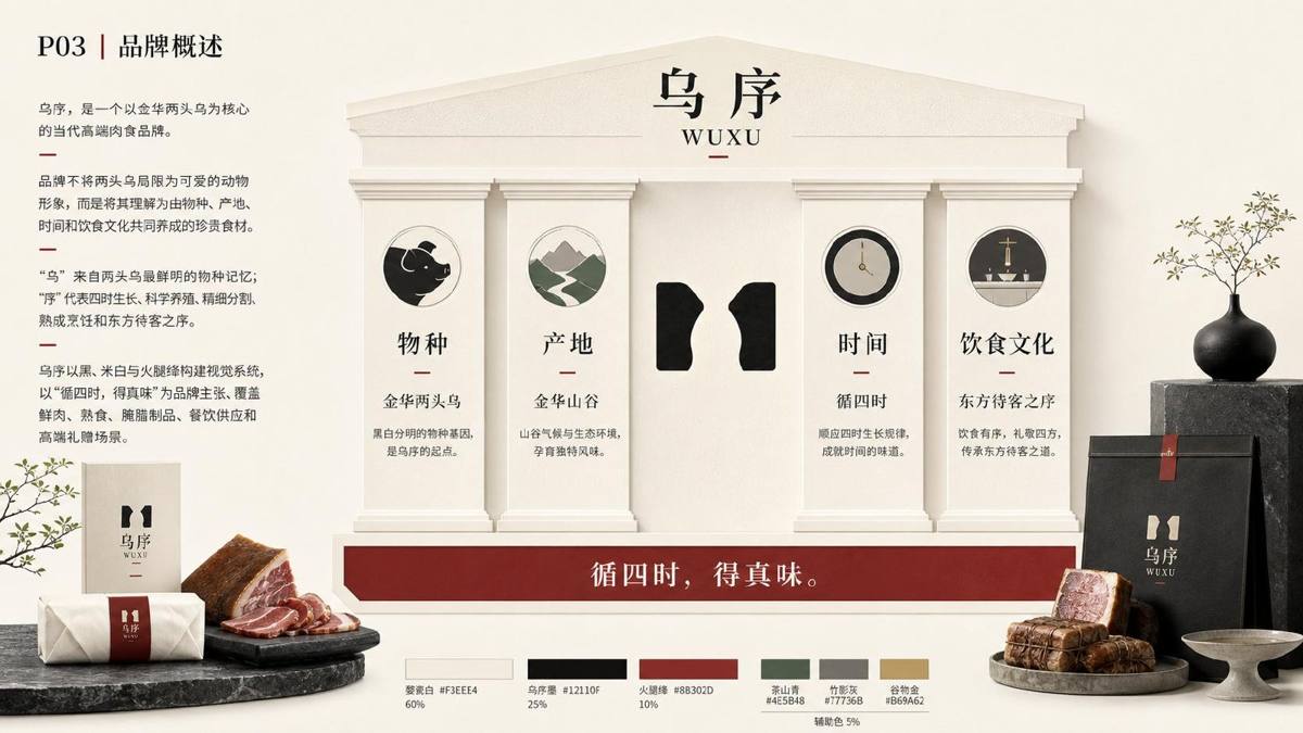 乌序品牌概念与产品系列
