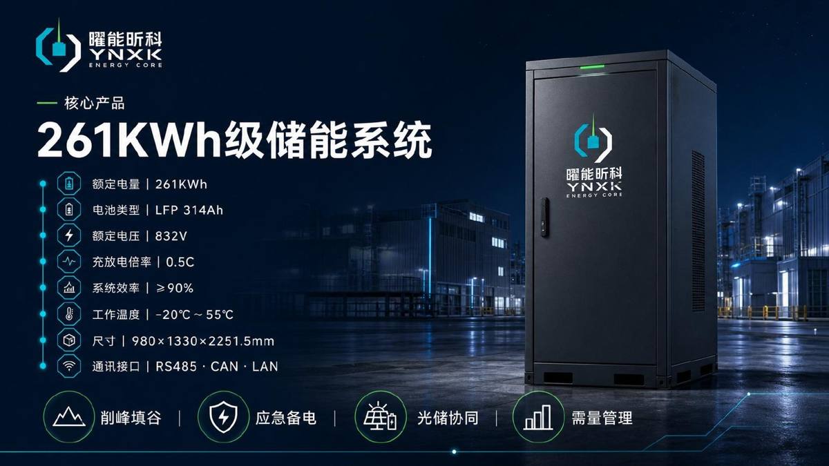 曜能昕科储能系统产品信息
