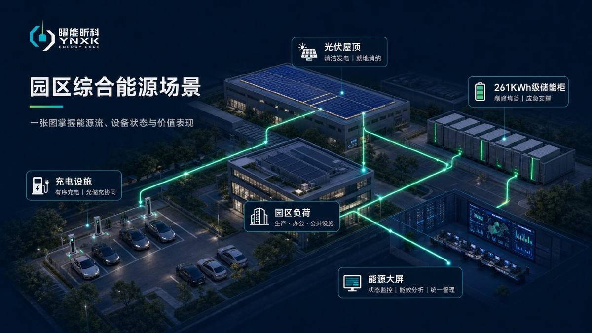 曜能昕科园区综合能源场景