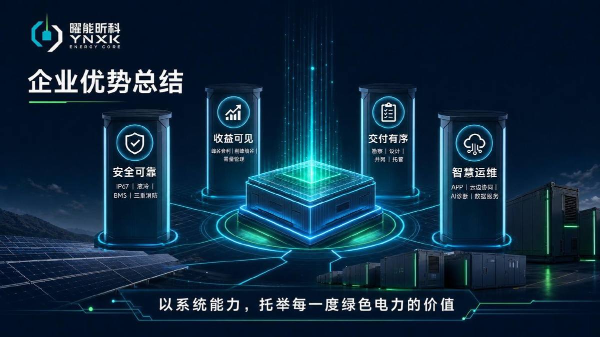 曜能昕科企业优势总结